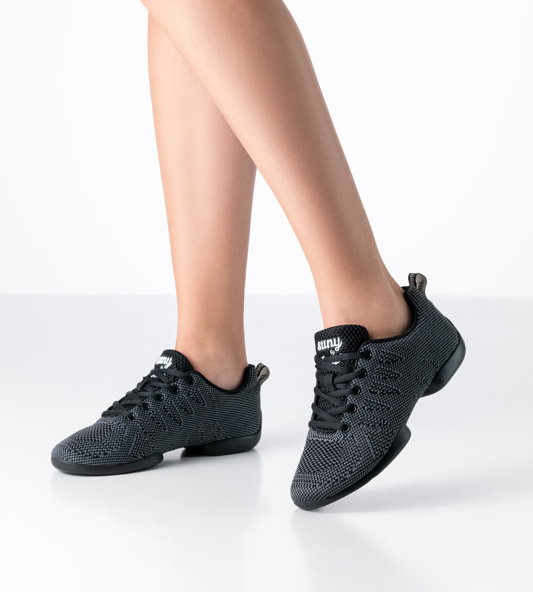 Anna Kern Sneaker 150 Women, Knit – black / grey