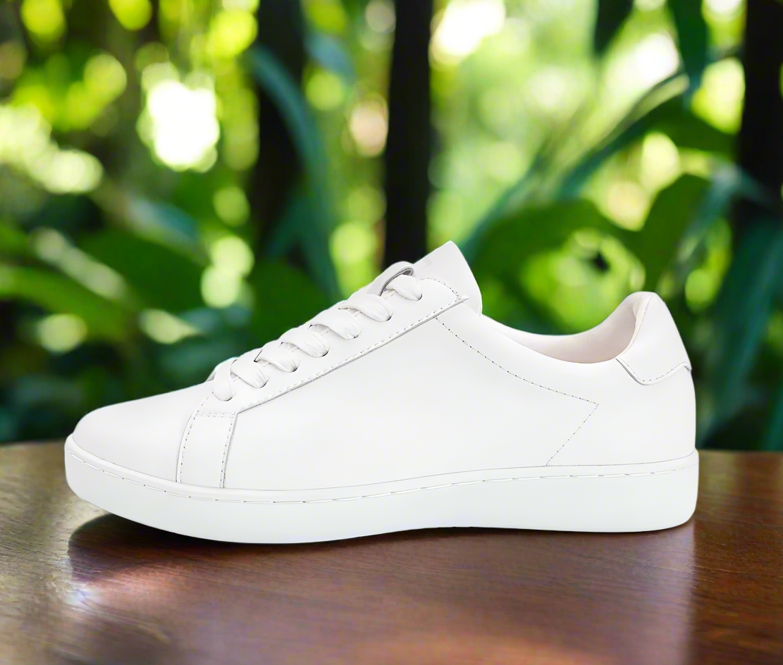 Anna kern 7025 Womens dance sneaker Nappa leather – white