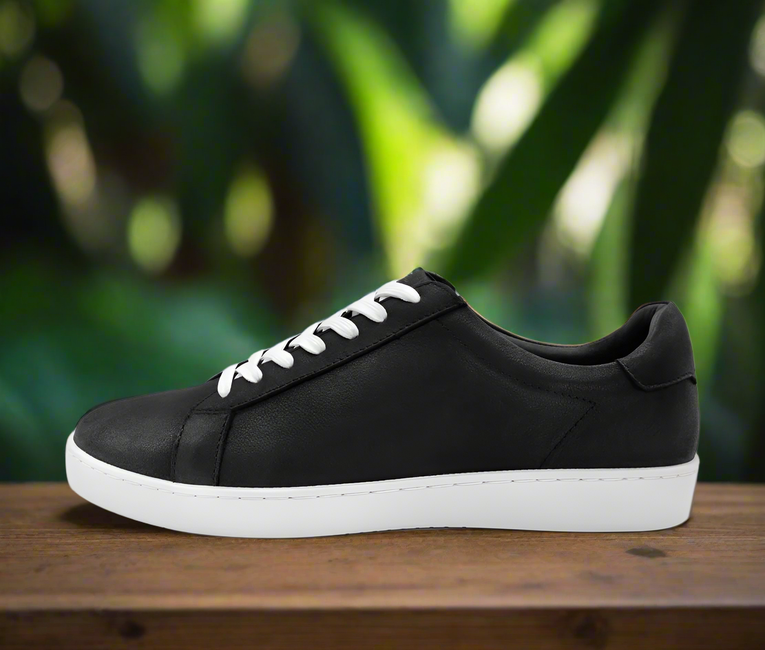 Anna Kern 7410 Mens Trainer, Nappa leather – black