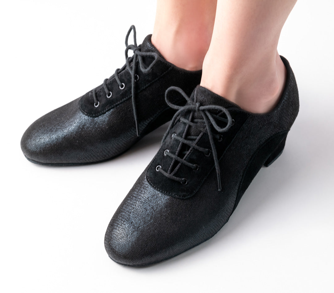 Werner kern Brienne Printed leather / Suede – black