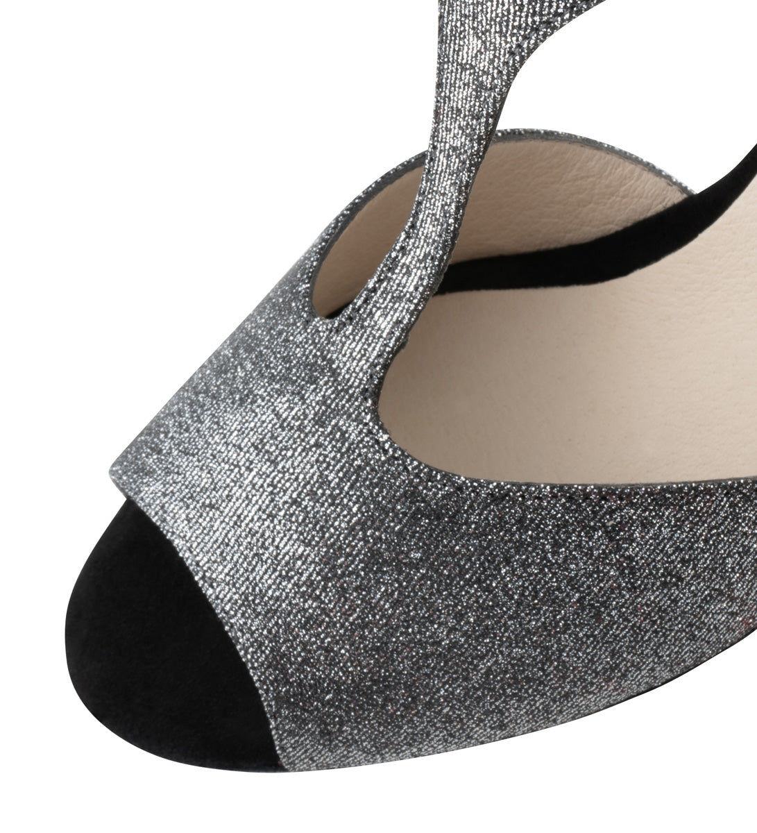 Jamie Brocade – black / silver