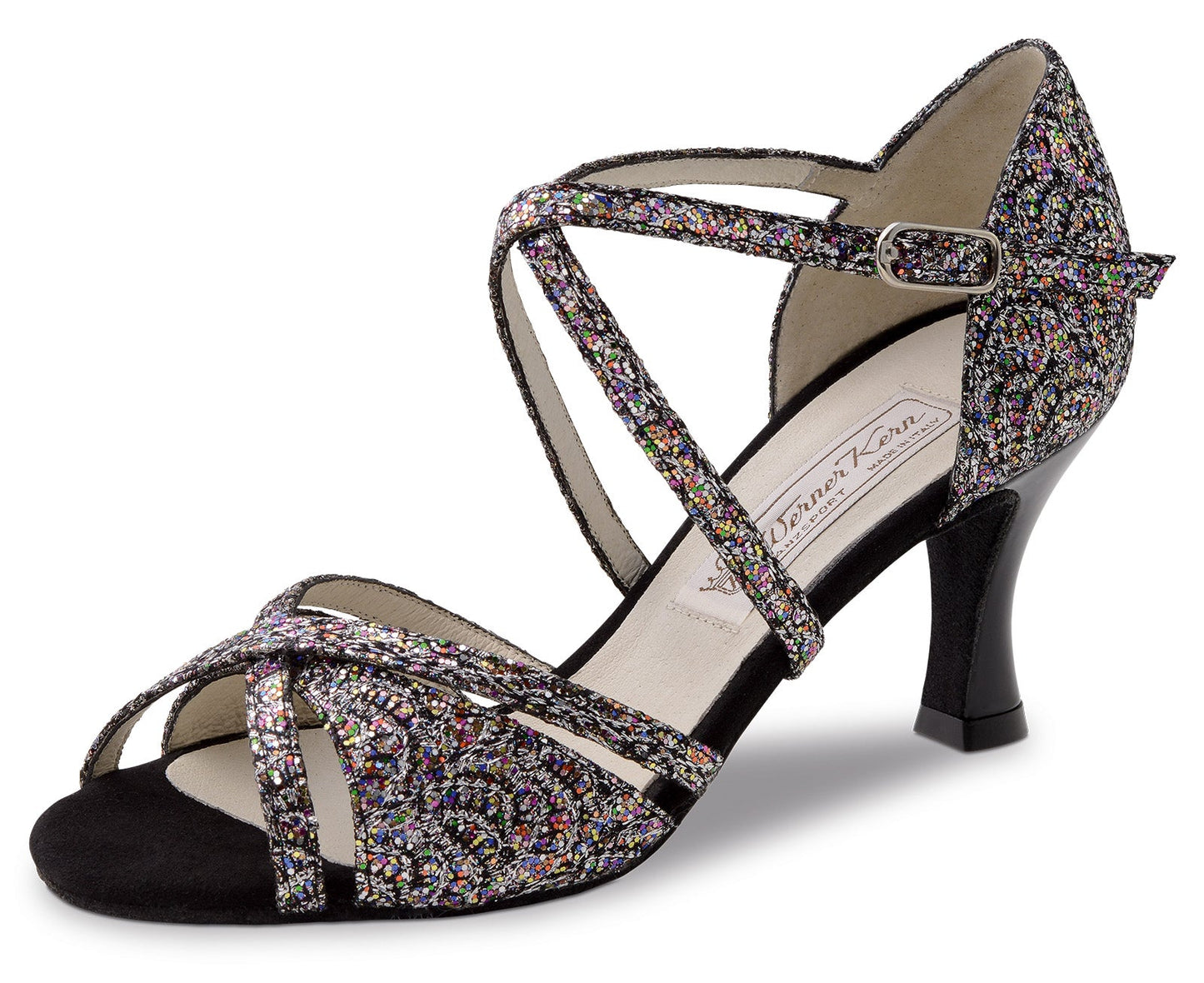 Werner Kern July Brocade silver multi 6.5 cm Heel
