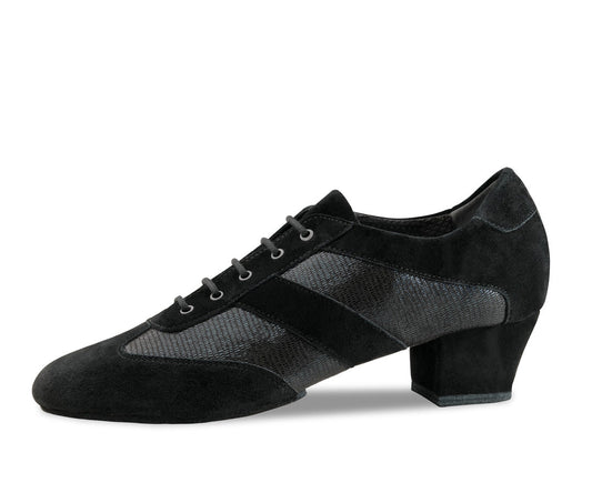 Werner kern Sandrine Printed leather / Suede – black