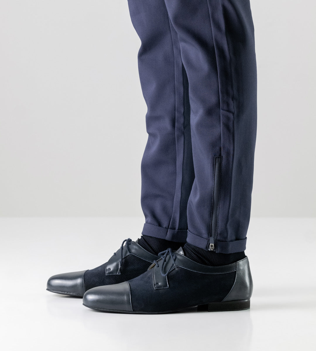 Werner Kern Treviso. 28049 Leather Suede Blue (Comfort)