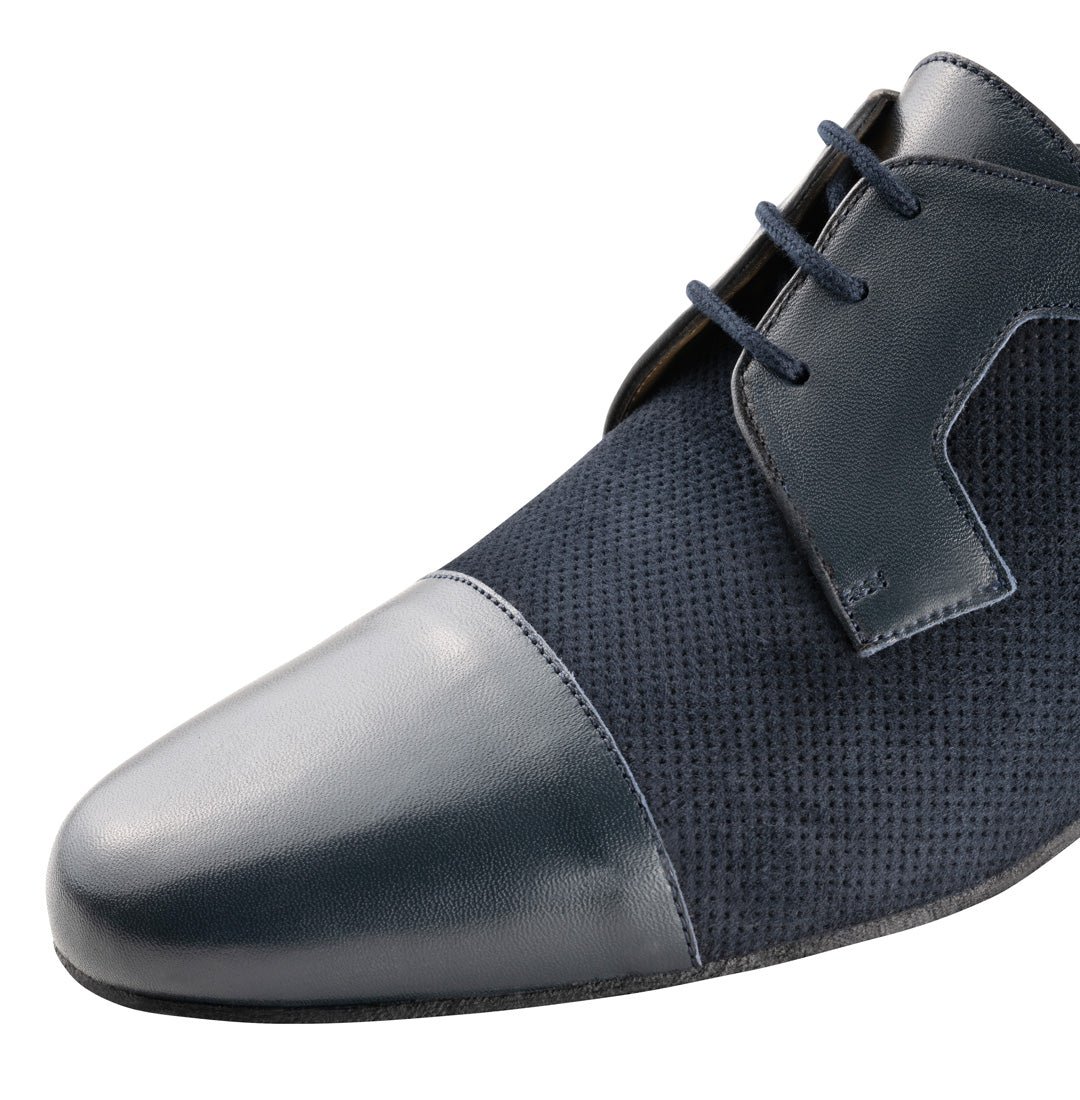 Werner Kern Treviso. 28049 Leather Suede Blue (Comfort)