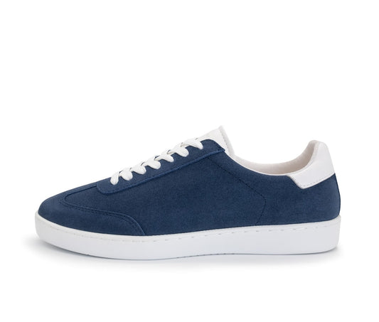 Anna Kern 7405 Mens Trainer, Goat suede – blue