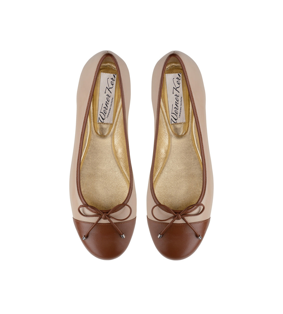 Werner Kern Beth, Nappa leather – beige / brown