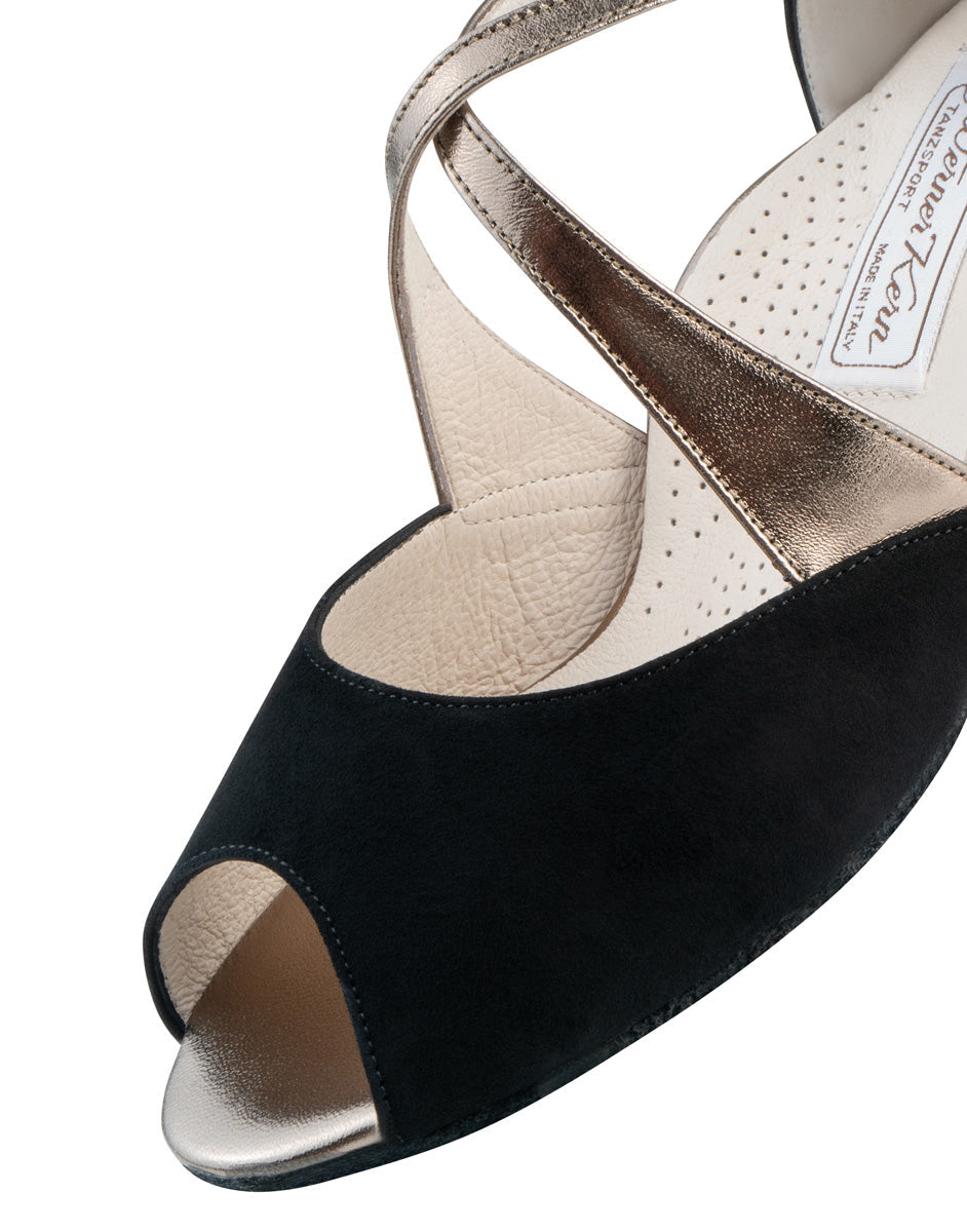Werner kern Gaby 5 Suede black/Chevro antik Comfort