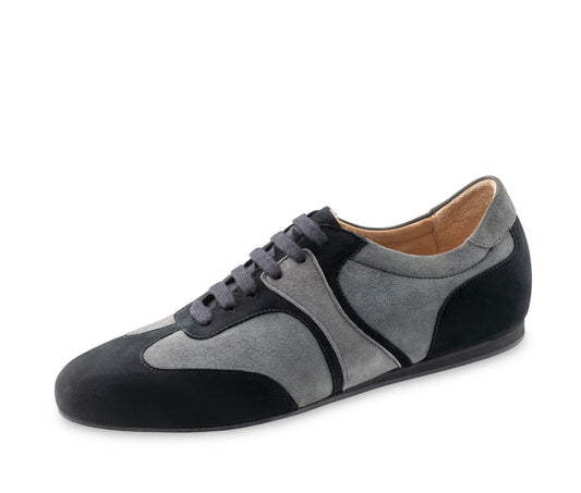 Werner Kern Parma Goat suede – black / grey 28065