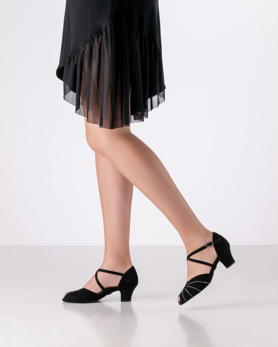 Werner kern Sonia Goat suede – black